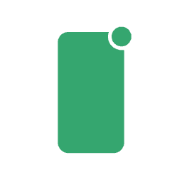 A phone emitting green notification pulses